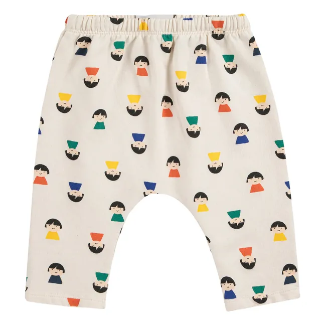 Jogger Pions Coton Bio | Ecru