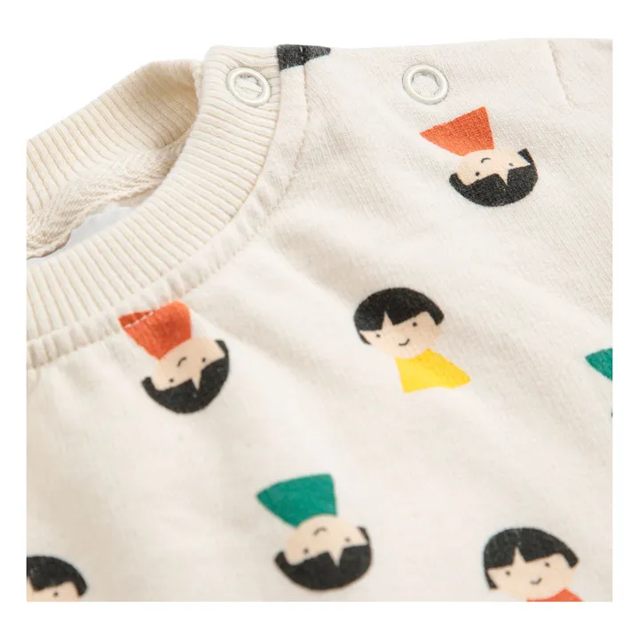 Sudadera Pawns Algodón orgánico | Crudo- Imagen del producto n°1