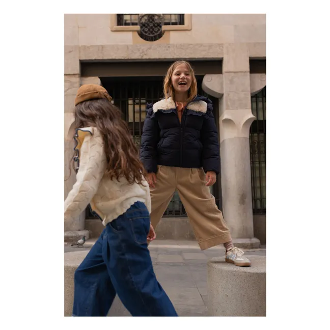 Pantalon Suri Velours Côtelé | Beige