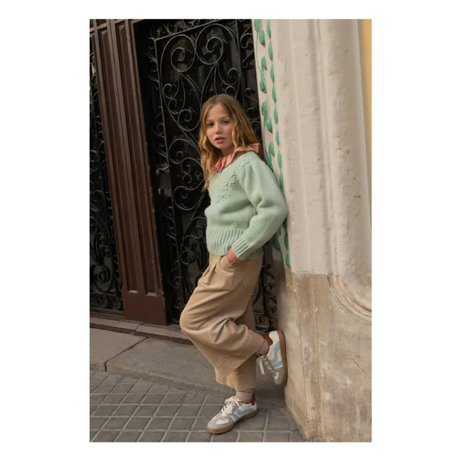 Pantalon Suri Velours Côtelé | Beige