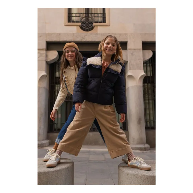Pantalon Suri Velours Côtelé | Beige