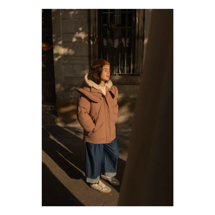 Vanessa down jacket | Dusty Pink- Product image n°1