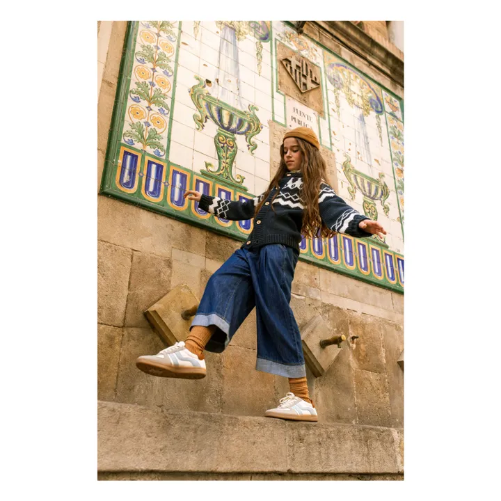 Cardigan Jacqueline | Bleu marine- Image produit n°2