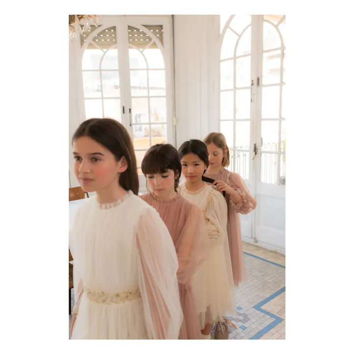 Robe Milie | Crème- Image produit n°2