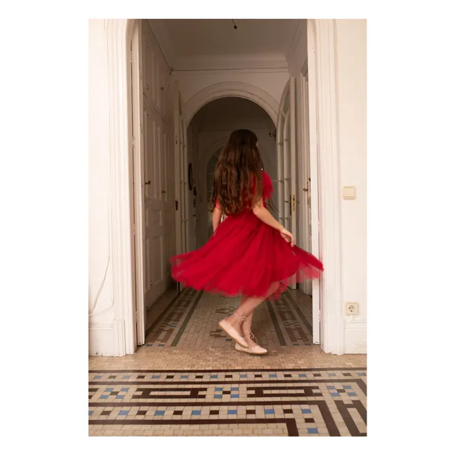 Vestido Carolina | Rojo