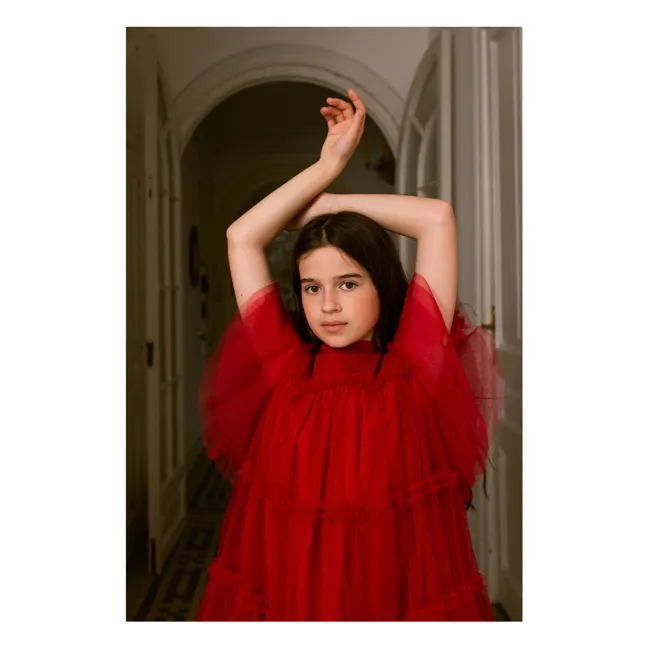 Vestido Carolina | Rojo