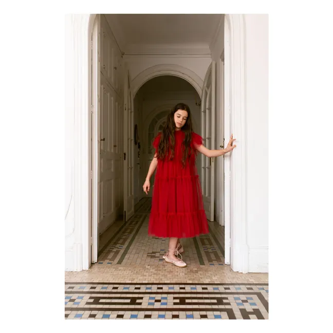 Vestido Carolina | Rojo
