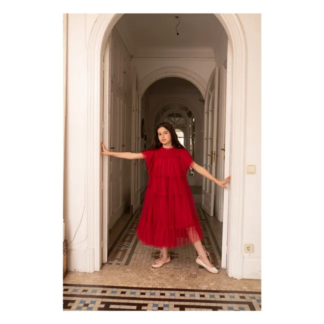 Robe Carolina | Rouge
