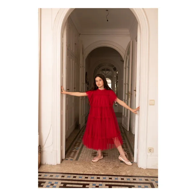 Vestido Carolina | Rojo