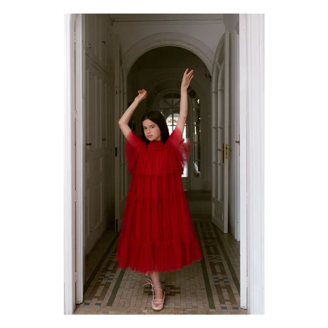 Vestido Carolina | Rojo