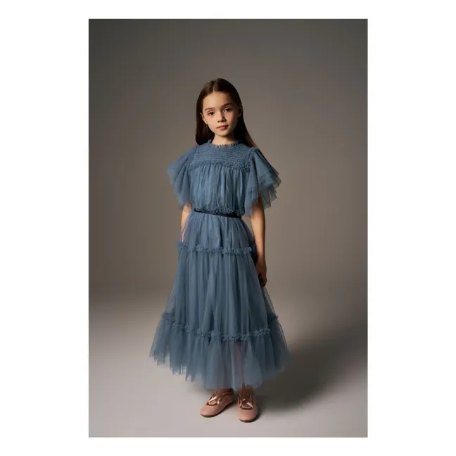 Robe Carolina | Bleu gris