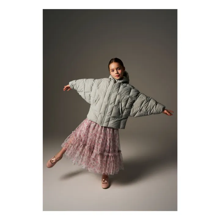 Robe Carolina Fleurie | Rose pâle- Image produit n°7