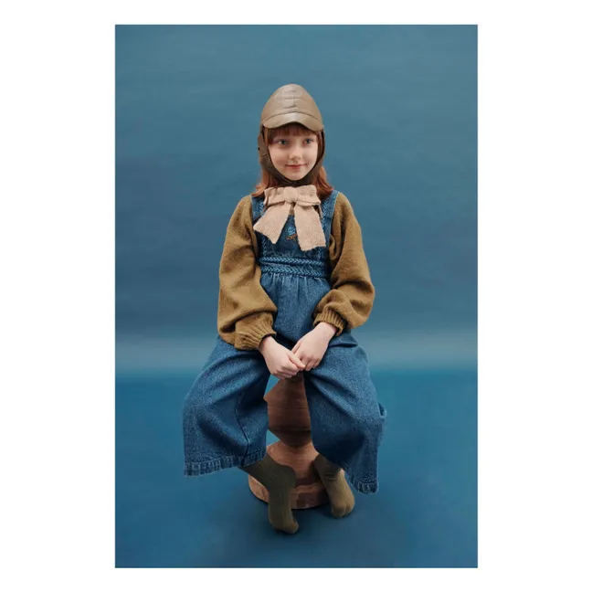 Cardigan Nœud Laine | Caramel