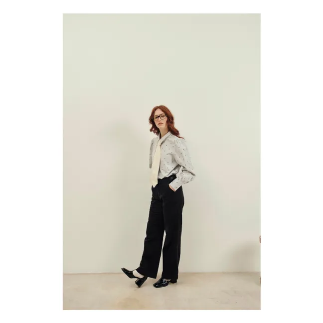 Pantalon Canelle Velours | Noir