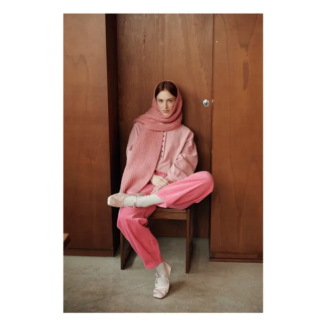 Sweat Polo Cannie Coton Bio | Rose