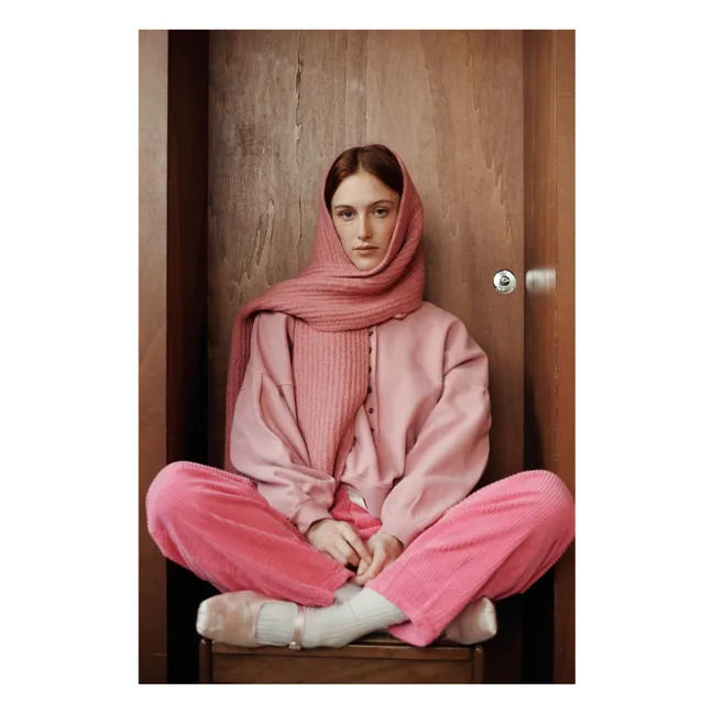 Sweat Polo Cannie Coton Bio | Rose