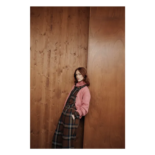 Blouse Caro Carreaux  | Marron