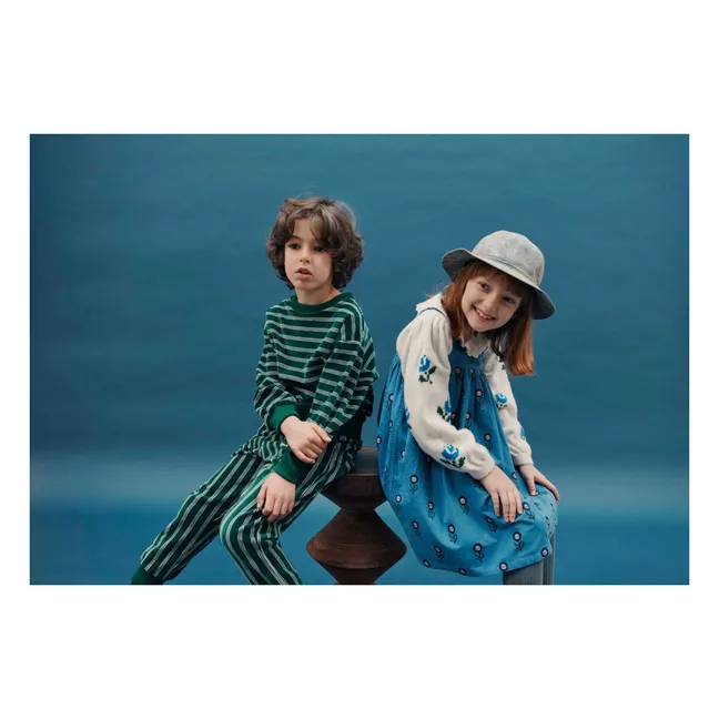 Cardigan Fleurs | Ecru