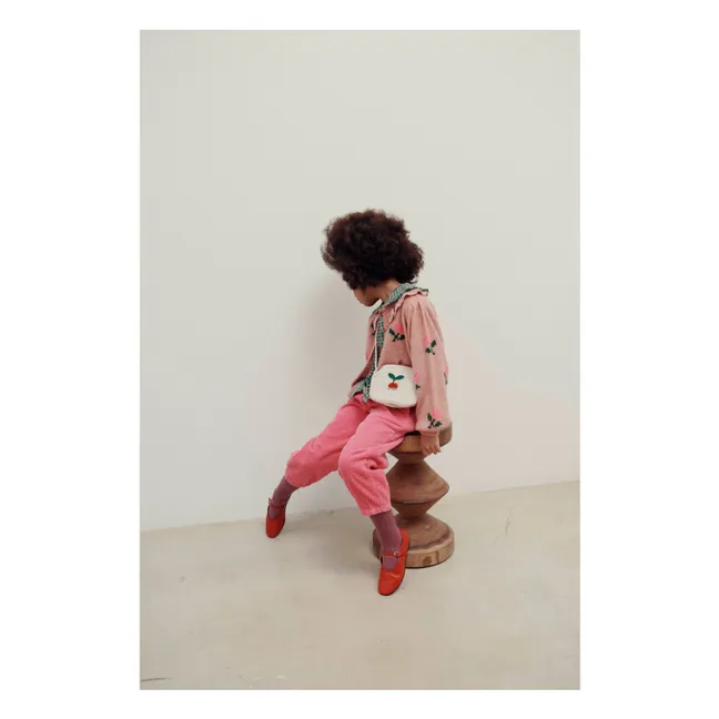 Cardigan Flowers | Pink