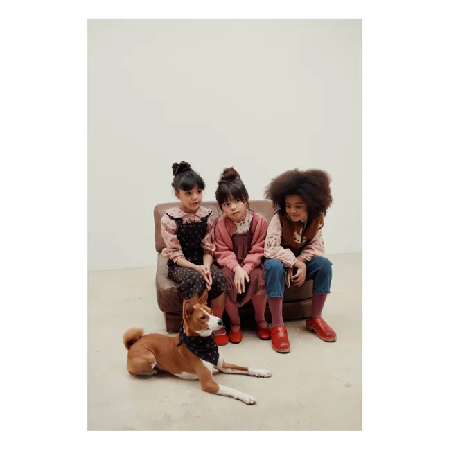 Blouse Col Nœud | Rose