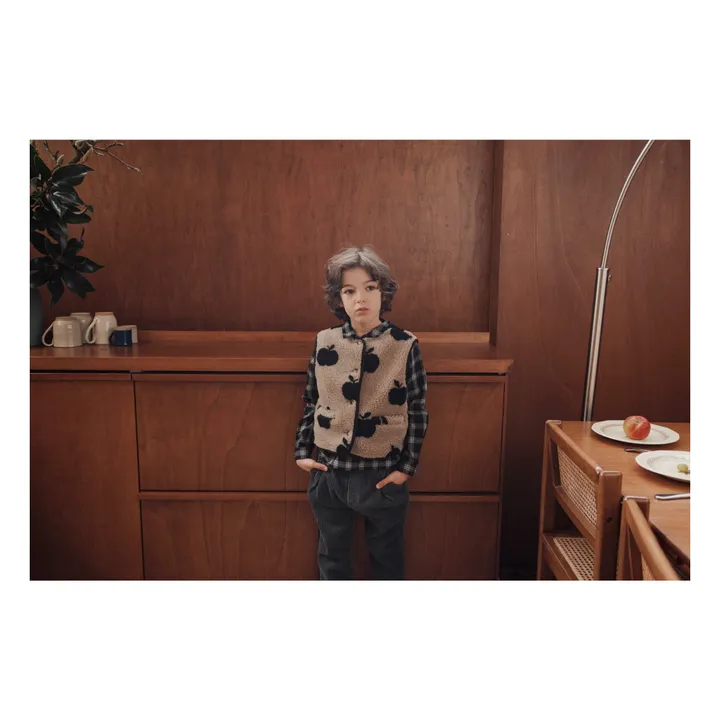 Pantalon Velours Côtelé | Gris anthracite- Image produit n°2