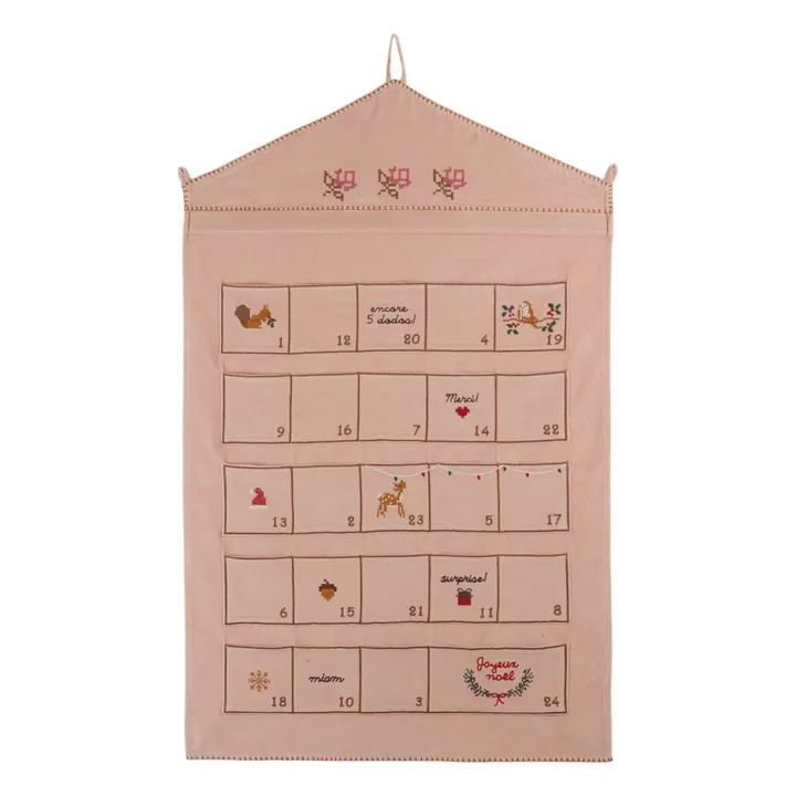 Calendrier de l'avent | Rose- Image produit n°0