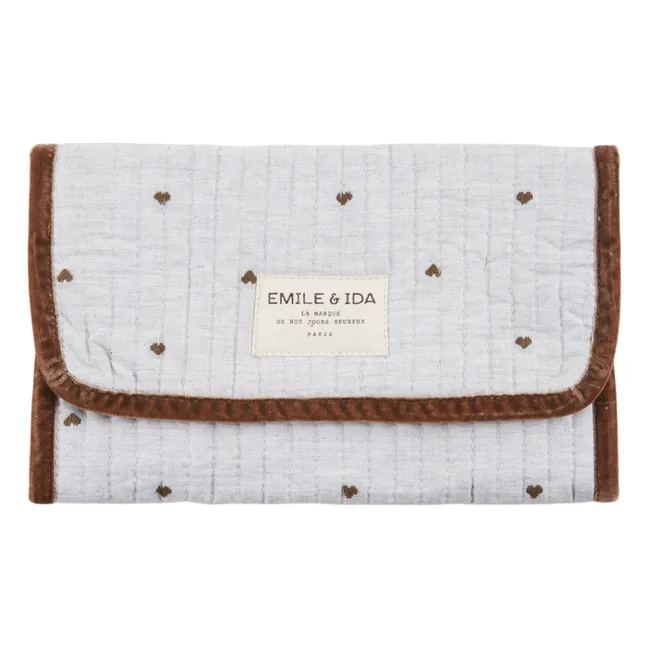 Funda para brochas de maquillaje | Gris