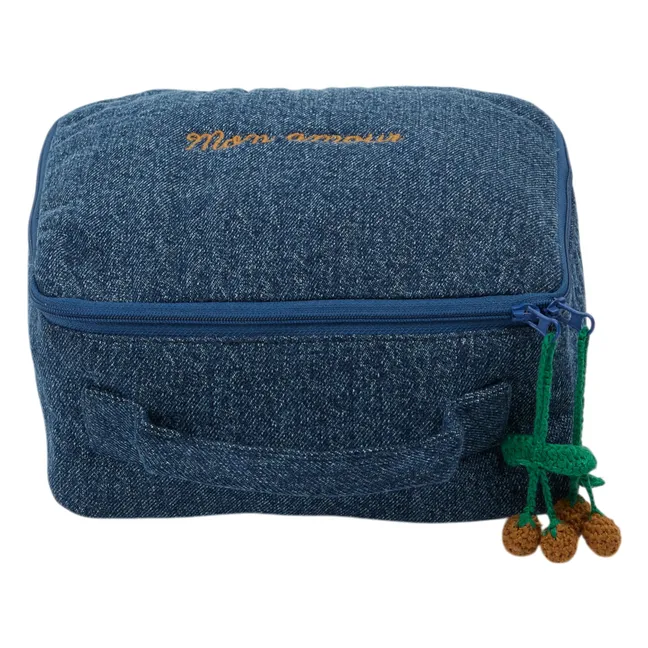 Kleiner Aufbewahrungskoffer | Denim