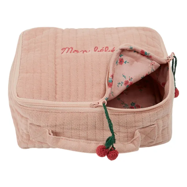 Petite valise de rangement | Rose