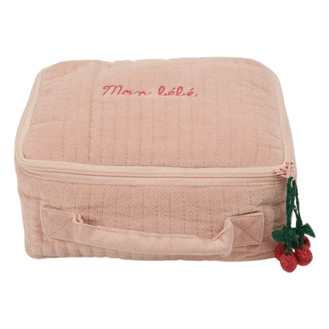 Petite valise de rangement | Rose