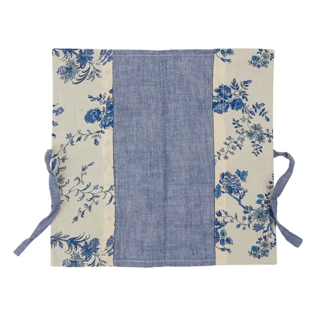 Family record book cover | Blue