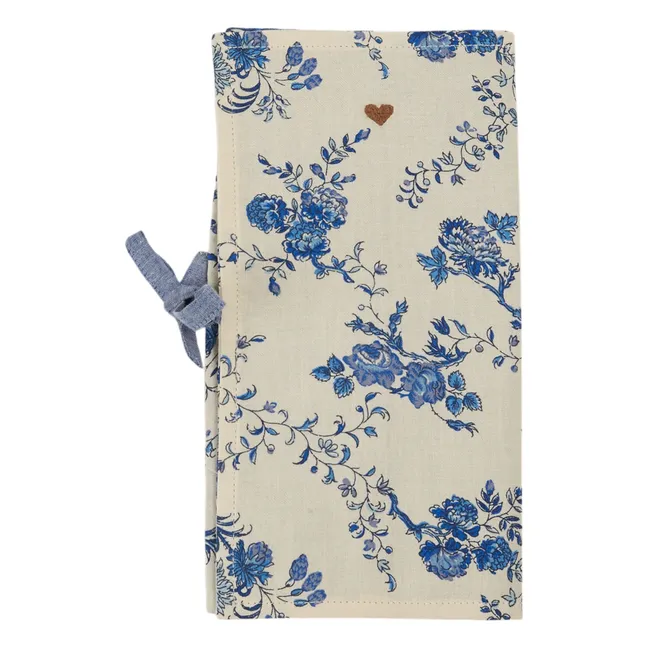 Family record book cover | Blue