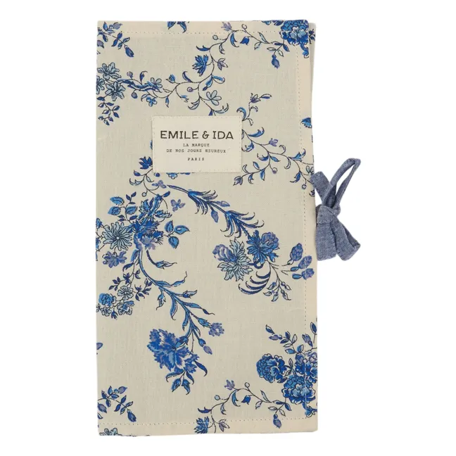 Family record book cover | Blue