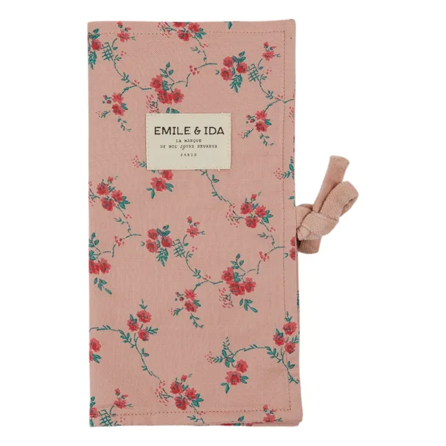 Family record book cover | Pink