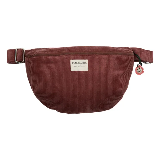 Bananen-Tasche Acbanane Schurwolle | Altrosa