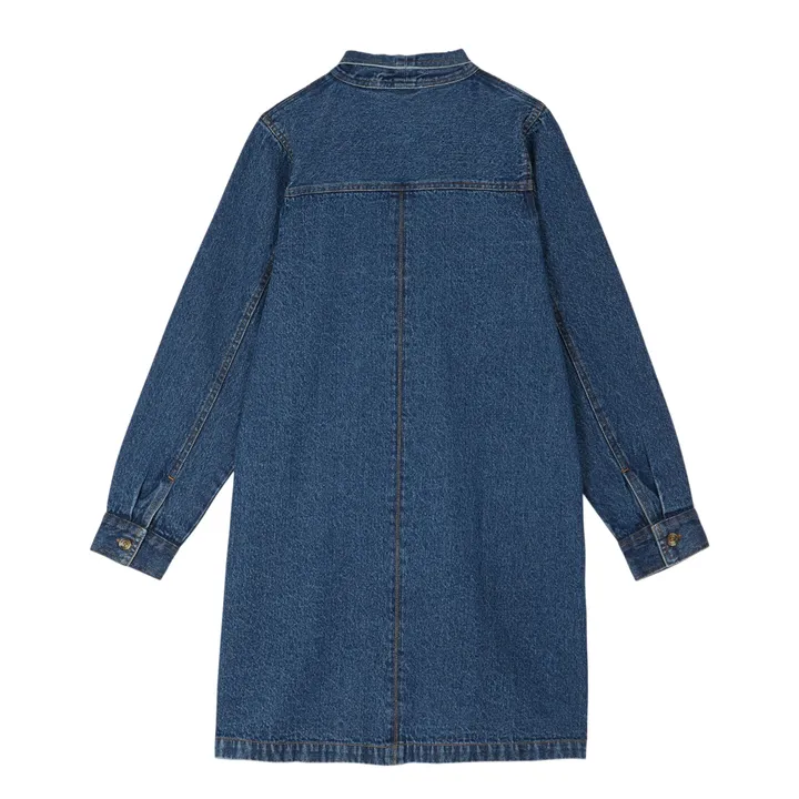 Colette Denim dress | Blue- Product image n°3
