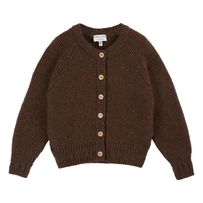Cardigan Célestin Laine | Marron
