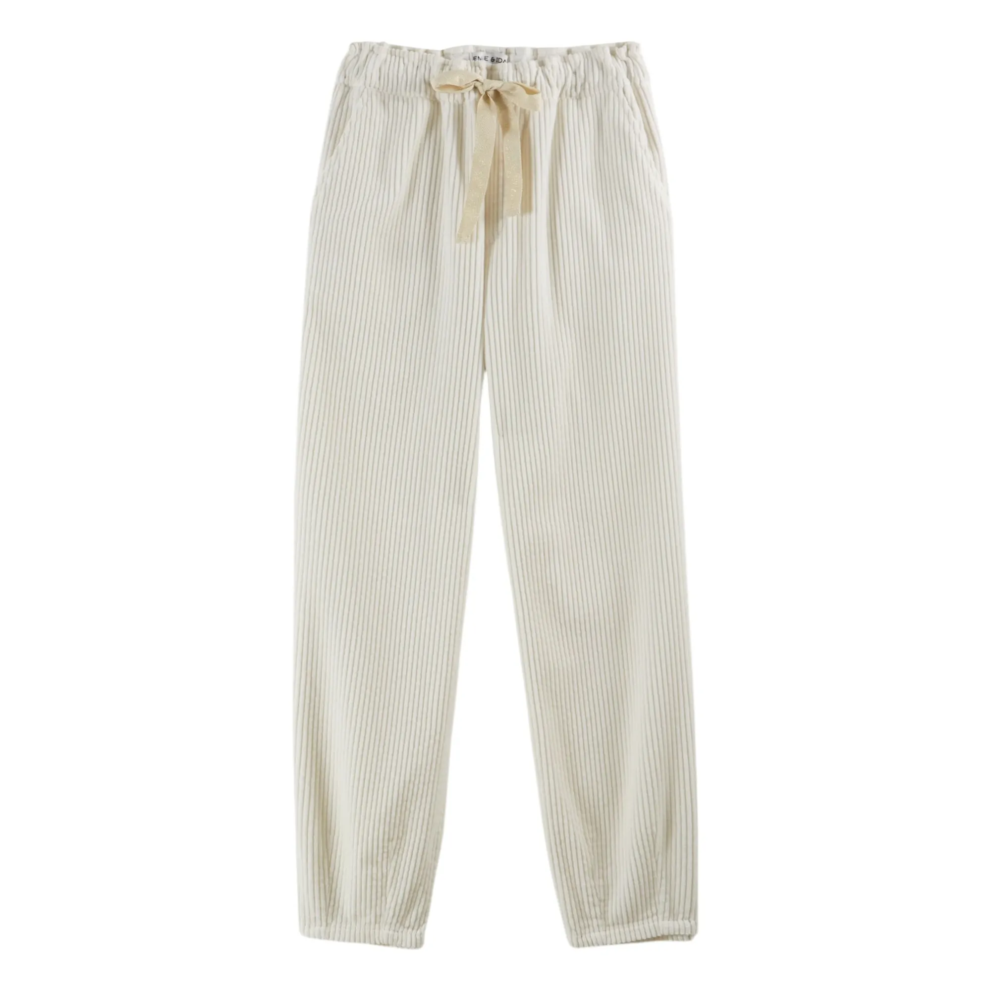 Emile Et Ida Ecru Clark Corduroy Pants