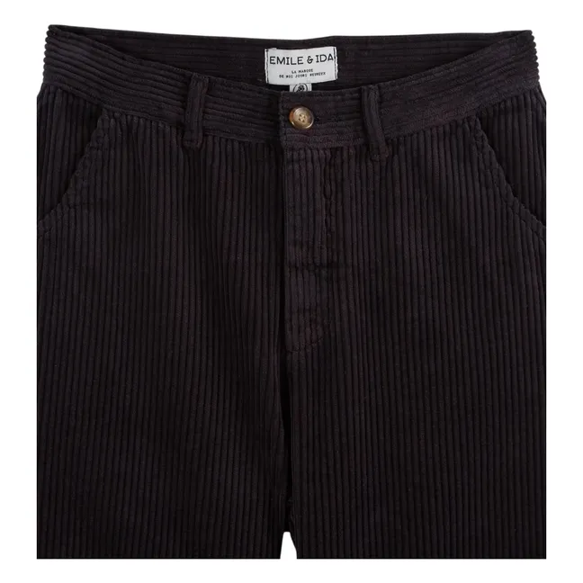 Pantalon Canelle Velours | Noir