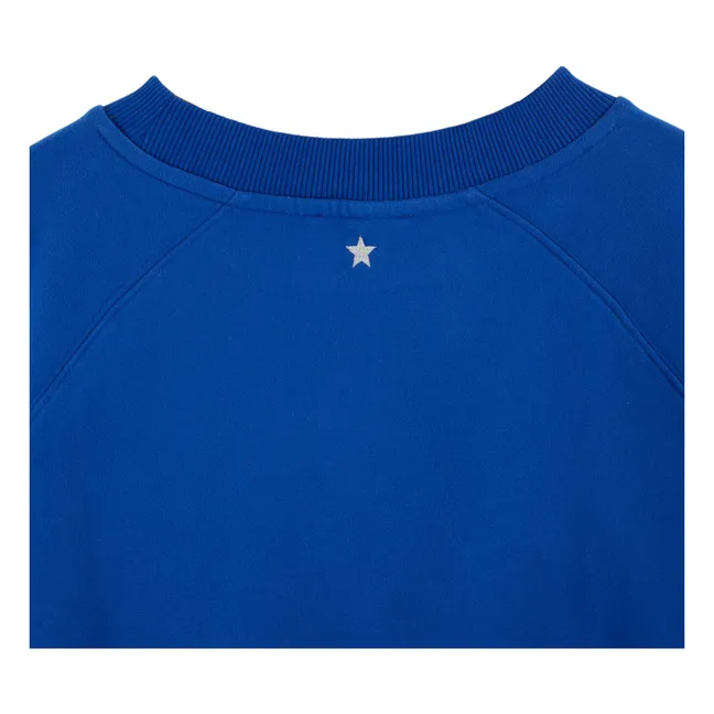 Sweat Cool New York Coton Bio | Bleu roi