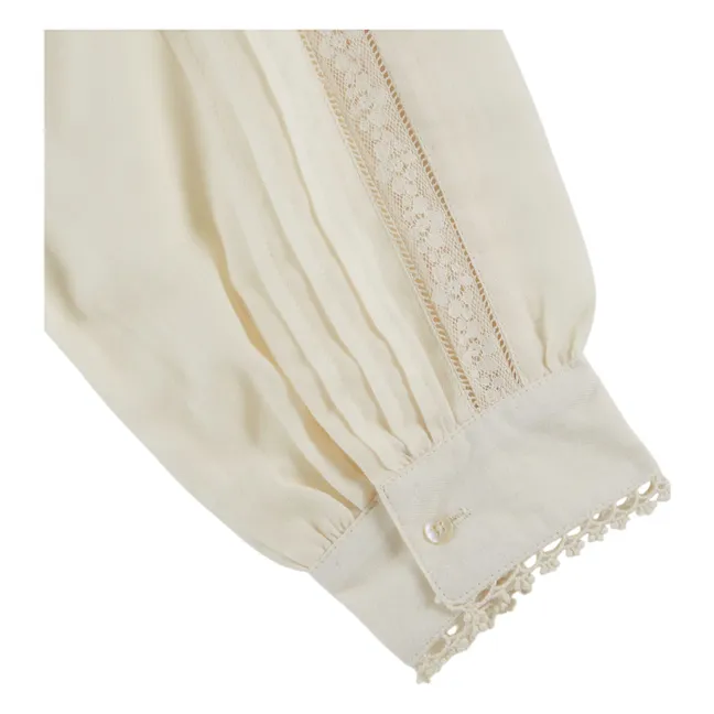 Blouse Caitlyn Dentelle | Crème
