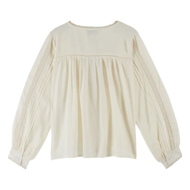 Blouse Caitlyn Dentelle | Crème