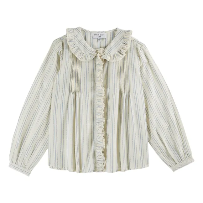 Blouse Cyrielle Rayée | Ecru