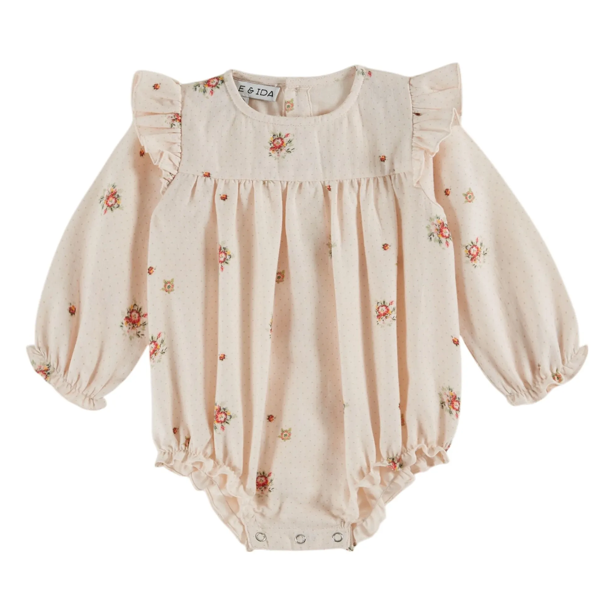 Emile Et Ida Ecru Eglantine Romper