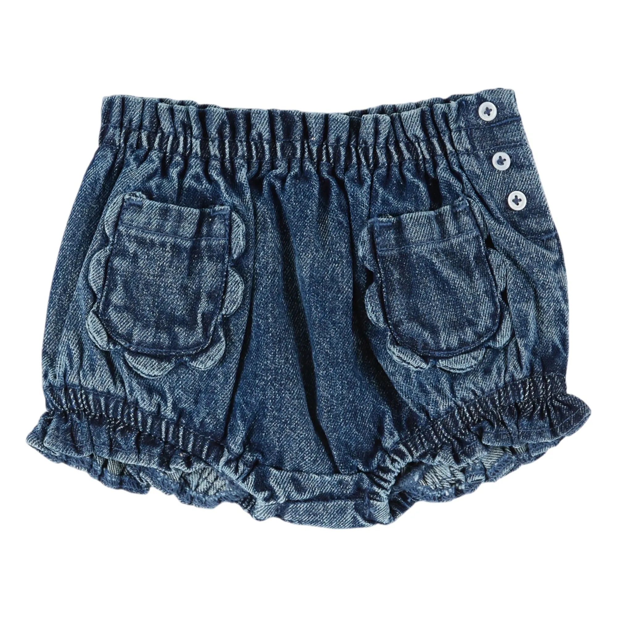 Emile Et Ida Blue Bloomer In Jean