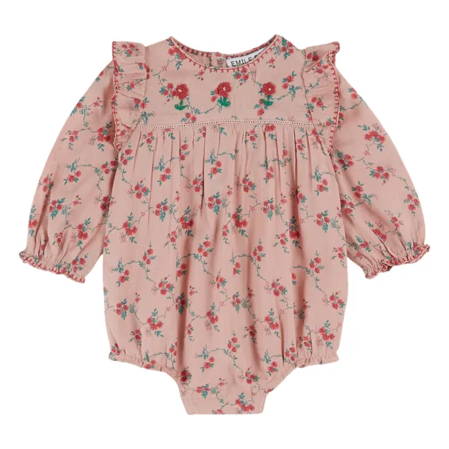 Soor Ploom - Oona Linen Romper - Powder pink | Smallable