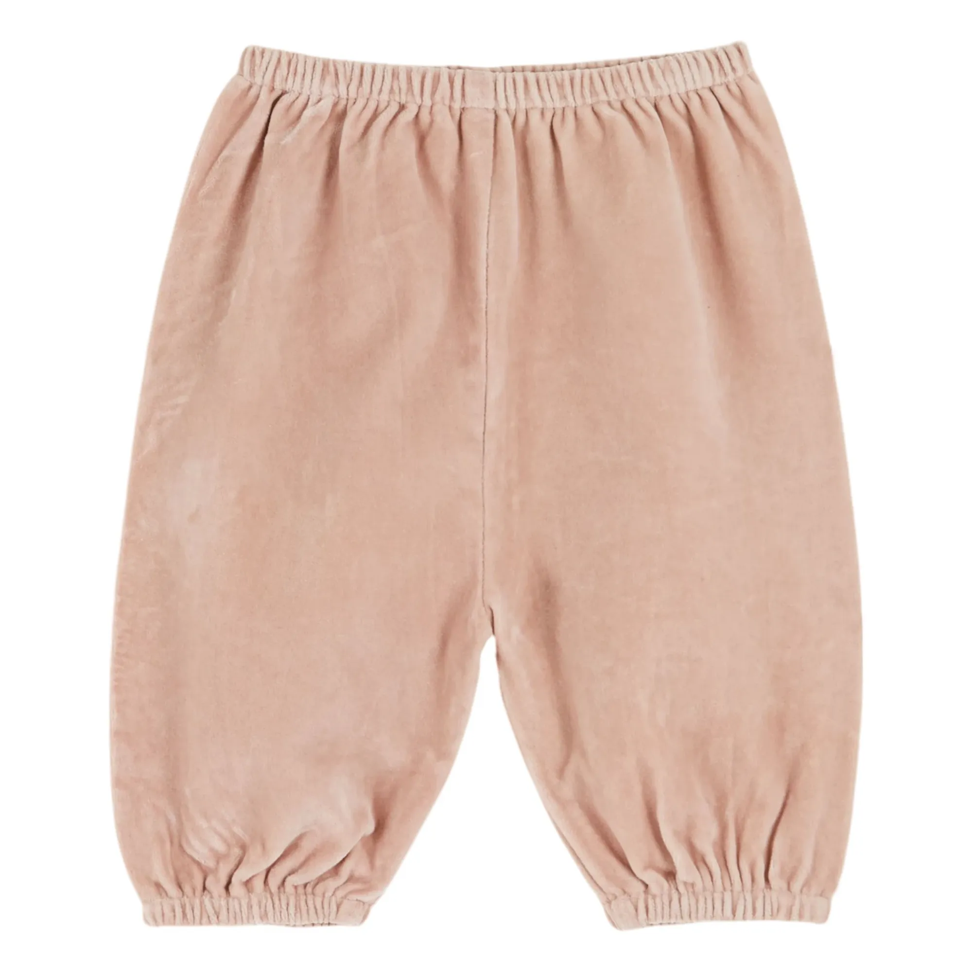 Emile Et Ida Pale Pink Velvet Pants