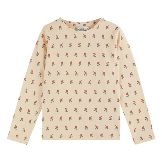 Camiseta de algodón ecológico | Crudo