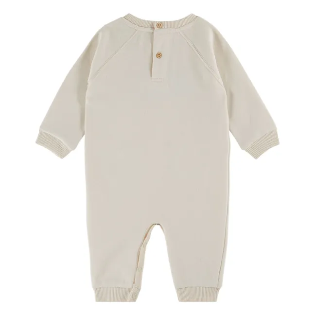 Tuta Pomme d'Amour Cotone organico | Ecru