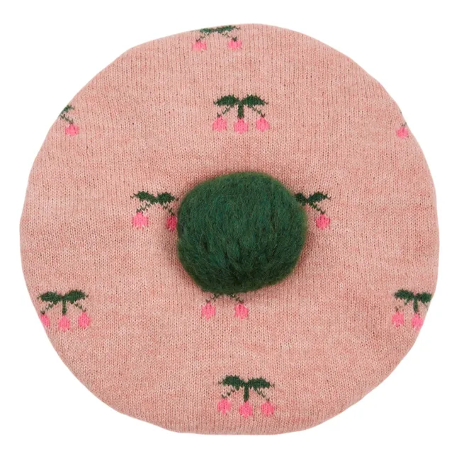 Béret Pompom | Rose